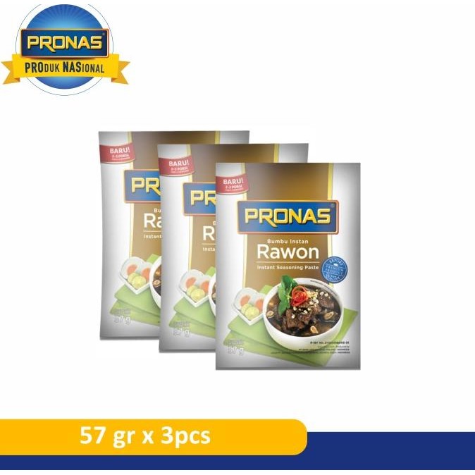 

PRONAS Bumbu Rawon 57 g Bundling 3 pcs nUg