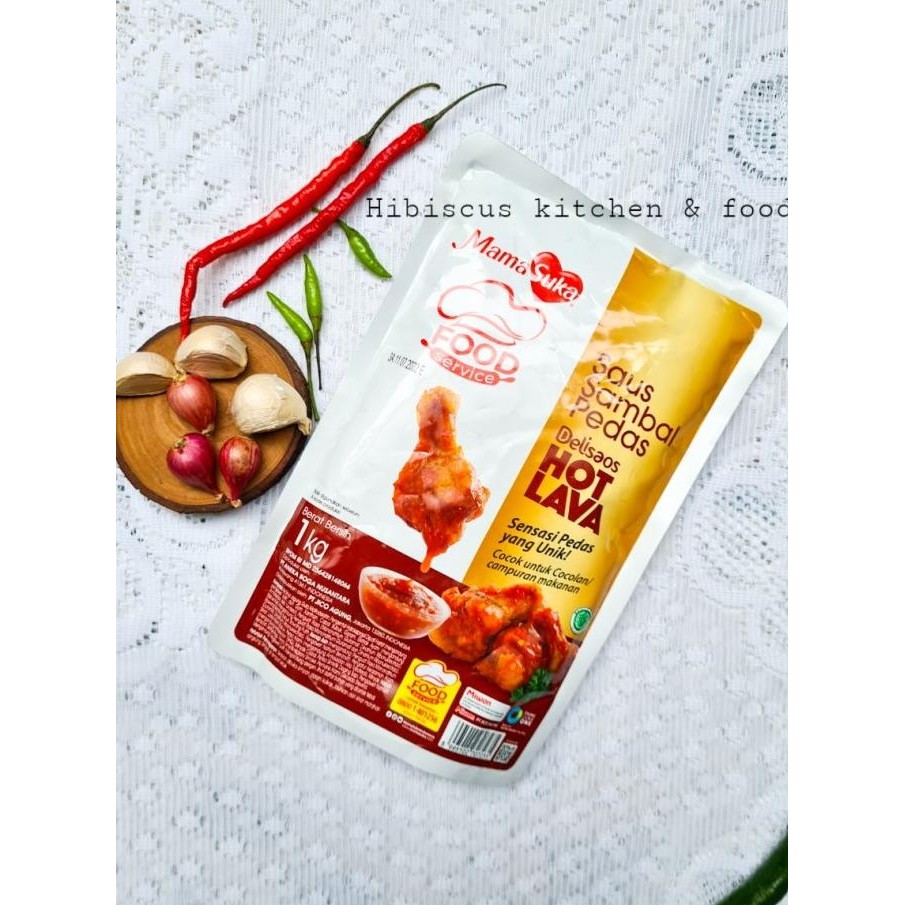

Mamasuka - Delisaos Hot Lava 1 kg // saus sambal pedas nUg
