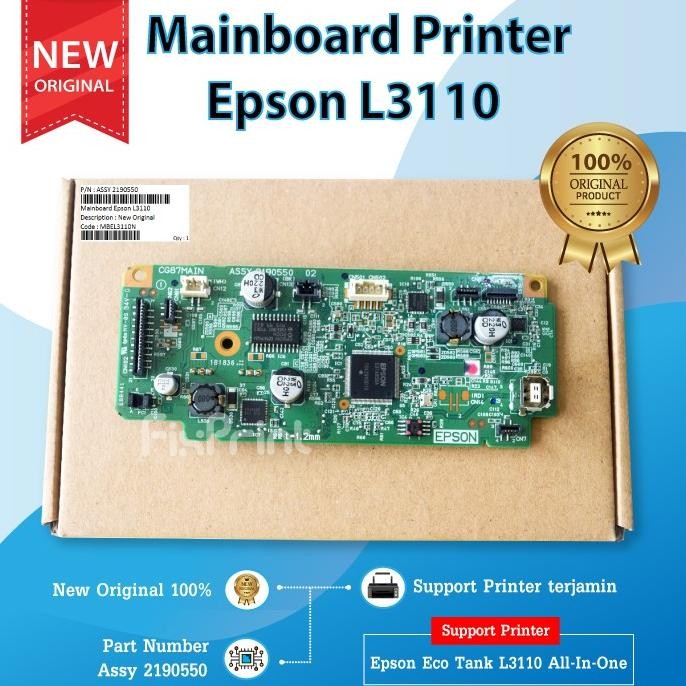 Mainboard Printer Epson L3110 Logic Board L3110 Motherboard L3110