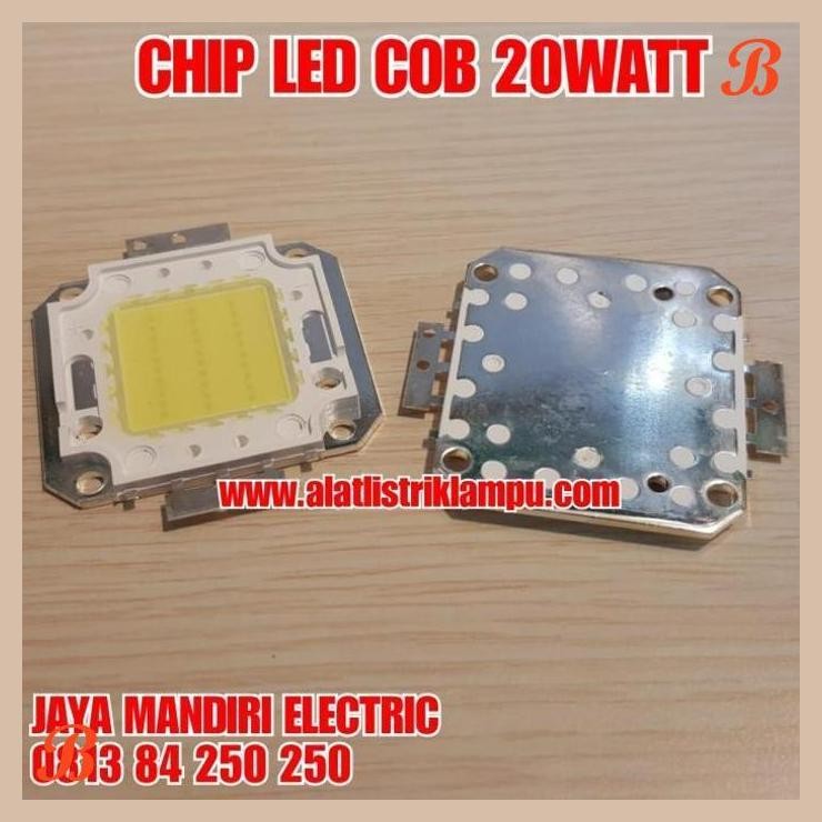 [JME] LAMPU CHIP LED COB 20 WATT PUTIH / 20W 20WATT UNTUK LAMPU JALAN SOROT