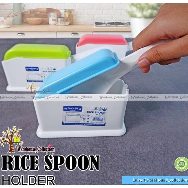 Tempat Centong Nasi Anti Cicak// Tempat Sendok Nasi / /Rice Spoon Holder 3105 //Tempat Centong Nasi 