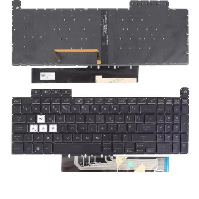 Keyboard Laptop Asus Tuf Gaming F15 Fx507 Fx507Zc Fx507Ze Fx507Re Fx507R Fx507Zr Fa507 Fa507Re Backl