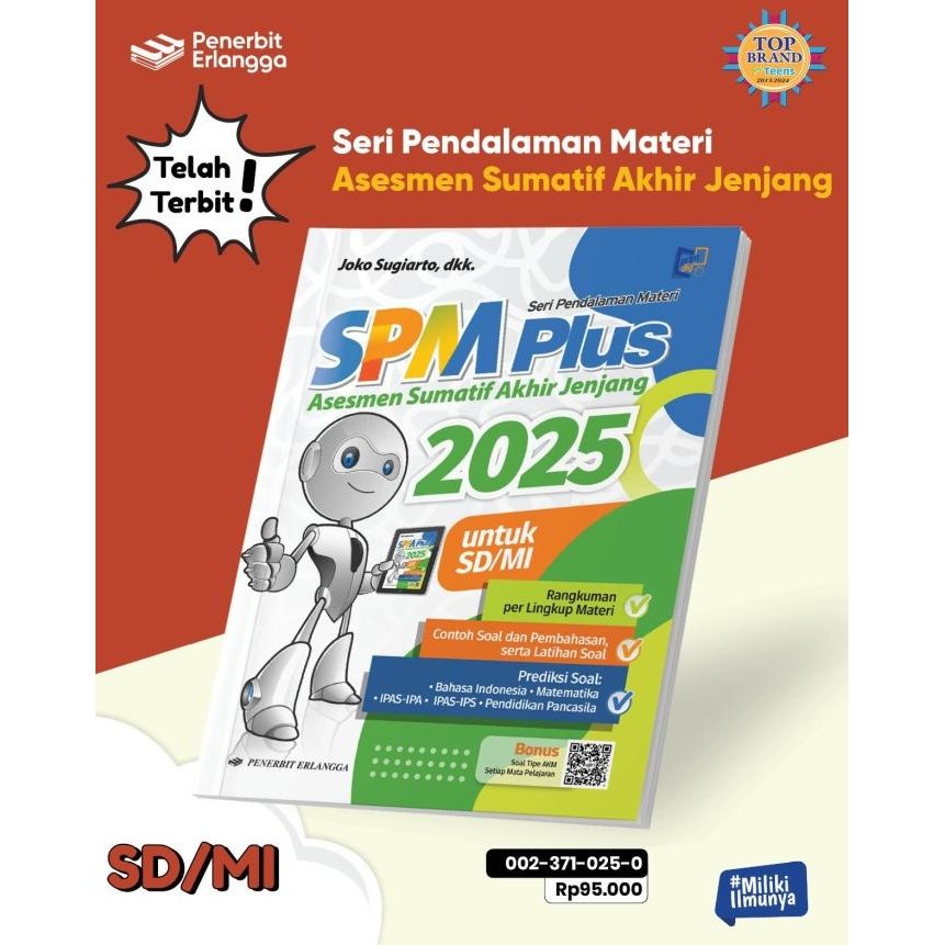 Buku Kunci Jawaban SPM Plus Sumatif 2025 Erlangga murah