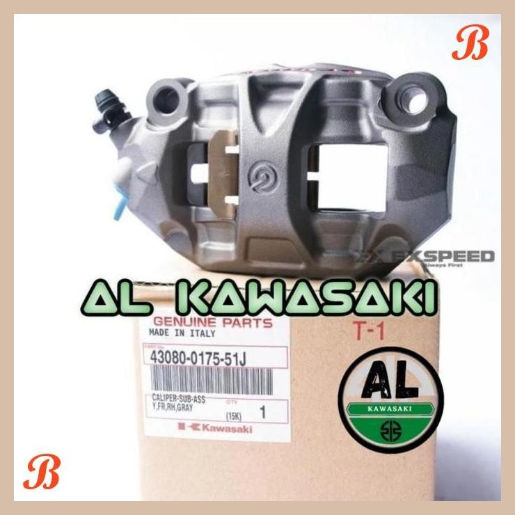 [ALK] CALIPER KALIPER PALA BABI DEPAN KANAN BREMBO NINJA H2 ORIGINAL