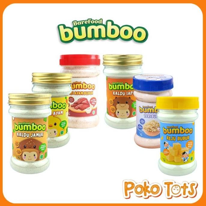 

Bumboo Kaldu Asli MPASI No MSG Tanpa Gula & Garam Bahan Alami Barefood Bumboo Jamur Soup Ayam Kuah Instan nUg
