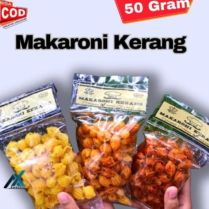 

5 PCS MAKARONI BANTET BANTAT PEDAS 50 GRAM KHAS TASIKMALAYA Food Kerang nUg