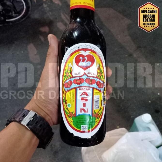 

CAP HATI ANGSA KECAP ASIN 600 ML / MEDAN nUg