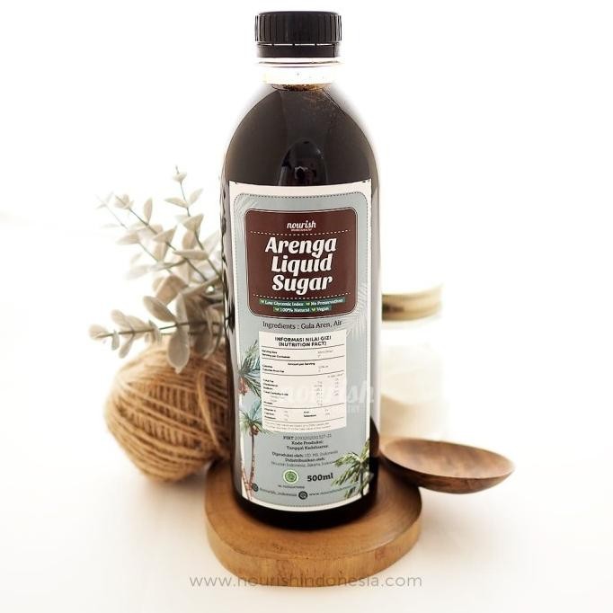 

Nourish Indonesia, Gula Aren Cair 500ml nUg