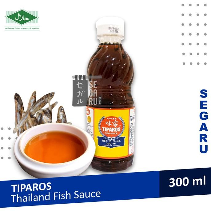 

TIPAROS Fish Sauce | Kecap Ikan Tiparos Thailand Halal 300ml nUg