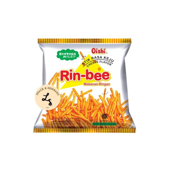 

Oishi Rin-bee Rasa Keju 1 Pack 20 pcs x 10gr nUg