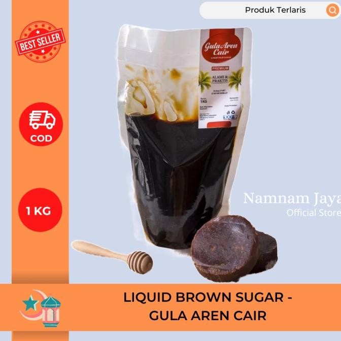 

Gula Aren Cair Murni 1Kg / Palm Sugar / Gula Aren Cair Asli 100% nUg