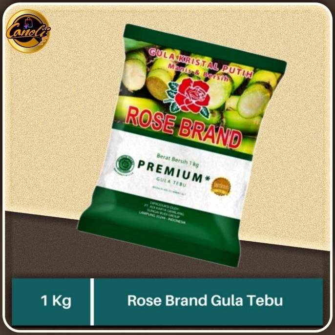 

Gula Putih 1 Kg / Gula Pasir / Gula Kristal Rose Brand nUg