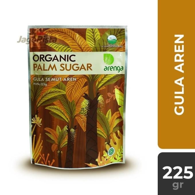 

225 gr - Gula Aren Bubuk Palm Sugar Organik / Brown Sugar / Gula Semut nUg