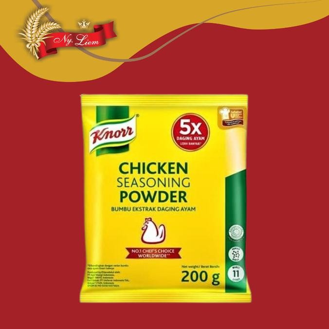 

KNORR Chicken Powder / Kaldu Ayam 200 gr nUg