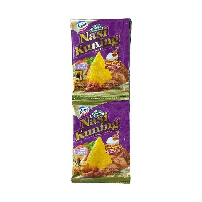 

Kobe Bumbu Nasi Uduk - Nasi Kuning - Bumbu Rendang Renceng isi 10 Sachet Masakan nUg