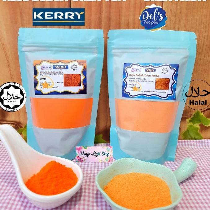 

Keju Cheddar bubuk keju Kerry Chez Tone Cheese powder Halal Saus Keju nUg