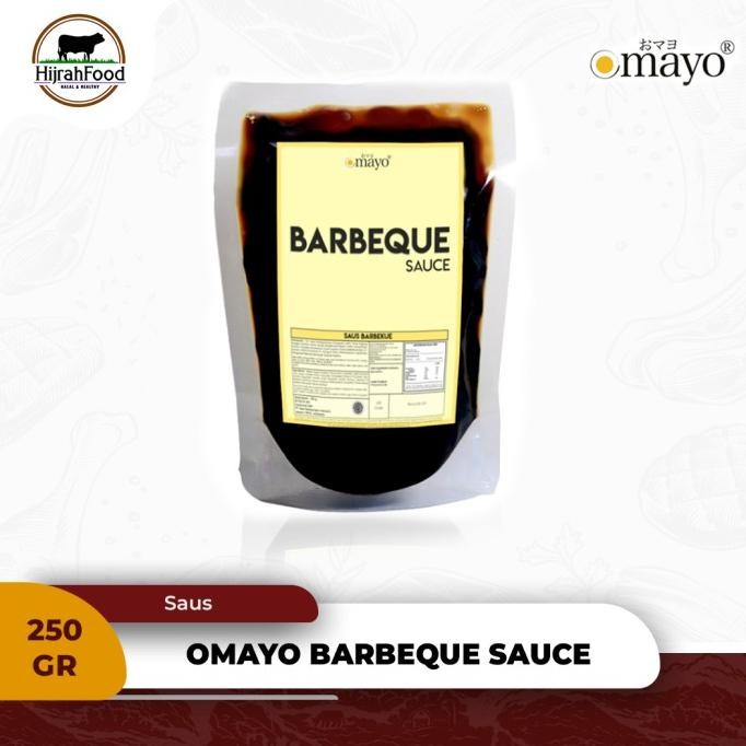 

Omayo Barbeque Sauce | Saus Barbeque / BBQ Tidak Pedas - 250 gr nUg