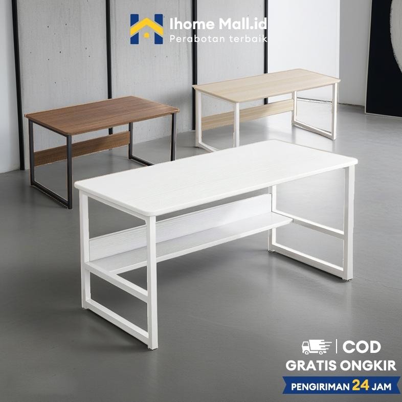 

IH MEJA BELAJAR 120CM MEJA KANTOR MEJA KOMPUTER MEJA KAMAR TIDUR SEDERHANA MEJA RIAS MEJA KERJA