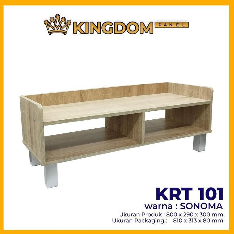 

KINGDOM - KRT 101 | MEJA SERBAGUNA / MEJA TV MINIMALIS / RAK TV SEDERHANA / MEJA SAMPING | KRT101