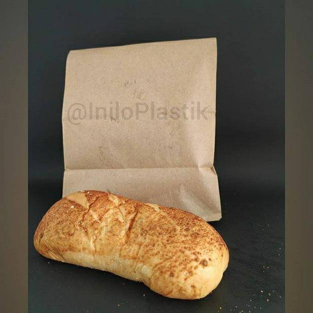 

Am67 Ew64 @25pcs Paper Bag Flat Kantong Kertas Coklat Makanan Roti Cake Minuman Food Viral Viral