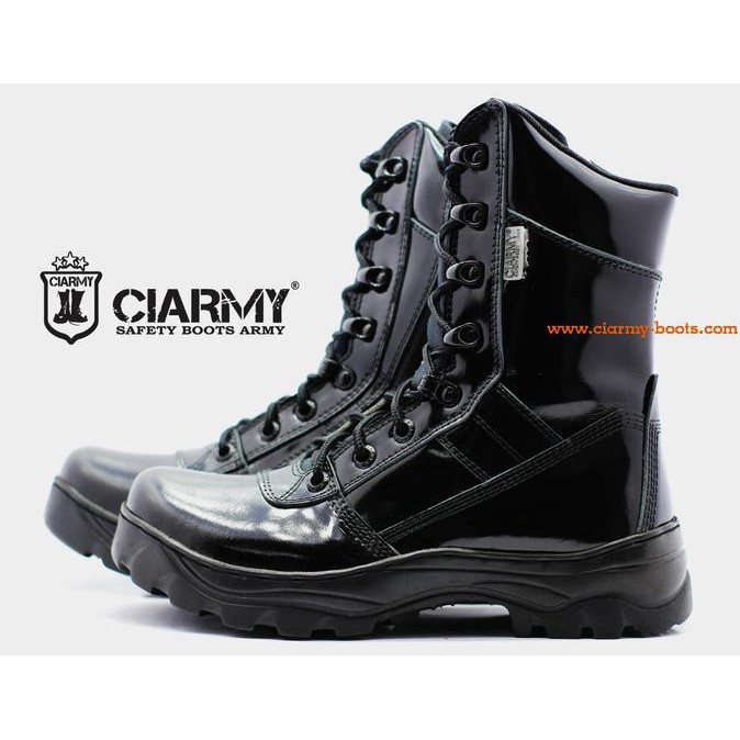 Sepatu PDL - TNI AD 2019 Murah Asli Kulit Ciarmy C-020BK