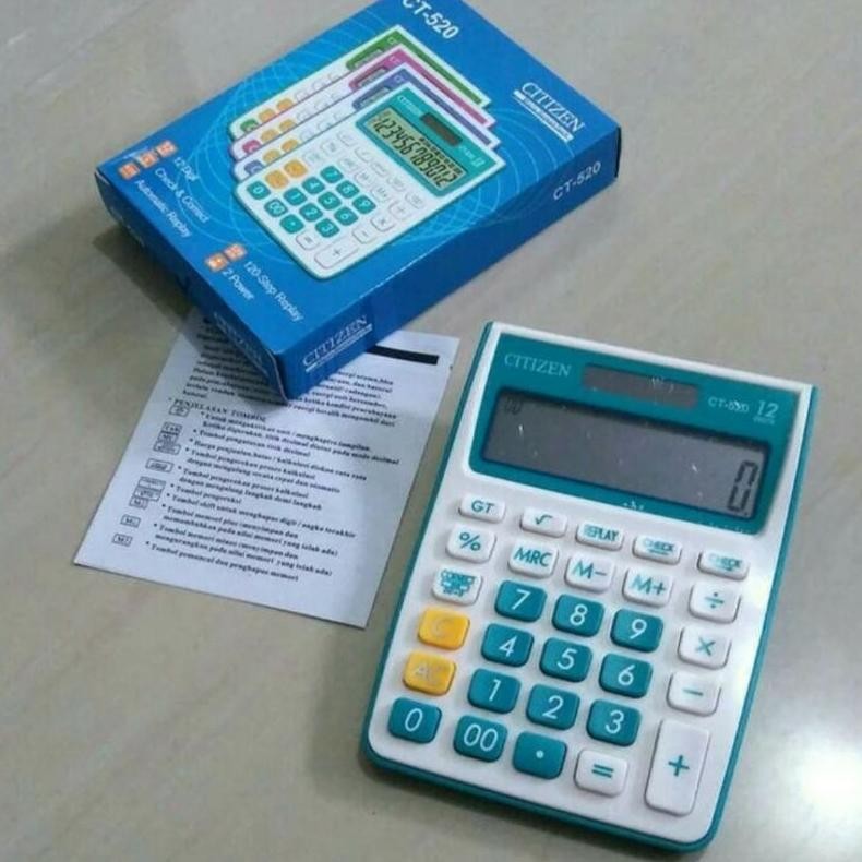 

dw-45 rg-4 . CT 520 - Check Correct & Calculator 12 Digit Kalkulator Warna Cek Ulang Hemat Sale