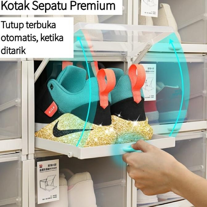 SESEBI Kotak Sepatu Premium Berkulitas