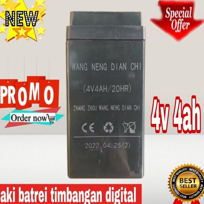 aki batrei timbangan digital 4v 4ah/aki berkualitas/