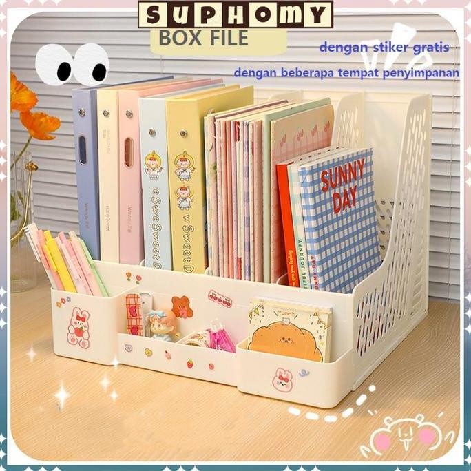 Rak Buku Rak Penyimpanan Rak pena tempat buku