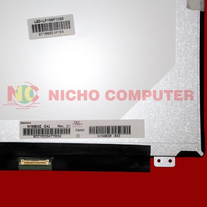 Lcd Led 15.6 Nt156Whm-N32 N156Bga-Eb2 Ltn156At39 N156Bge-Ea2 New Stok