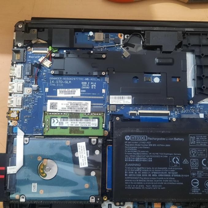 [Normal] Motherboard Hp 14-Ck N4000 Mainboard Hp 14Ck Bisa Hp 14-Cm New Stok