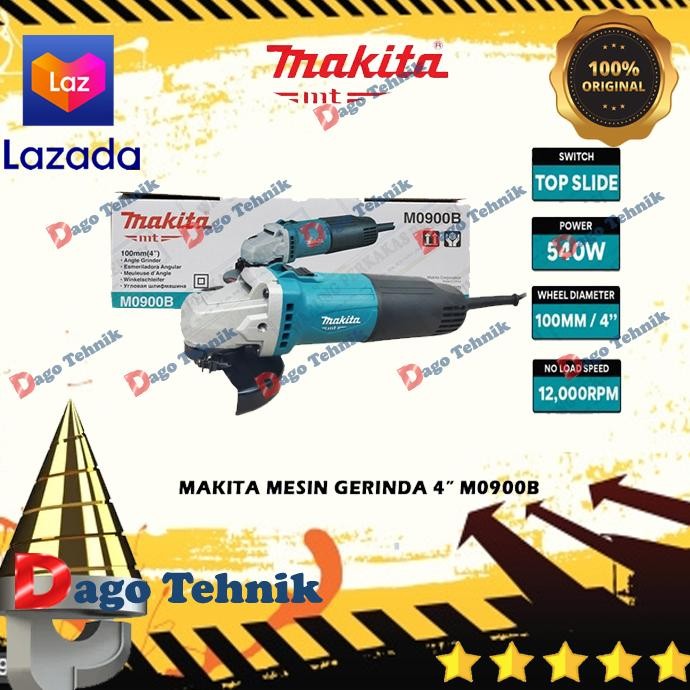 Gerinda Makita  LISTRIK 4 INCH MAKITA M 0900 B grinda listrik
