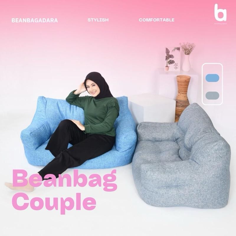 Bean bag couple - couple sofa / lesehan / kursi santai