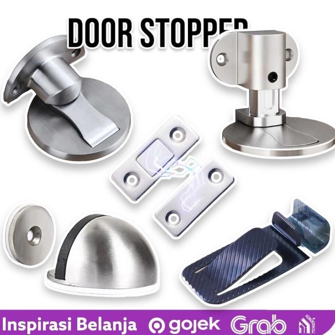 Door stopper magnet penahan pintu pengganjal bawah magnetic stainless