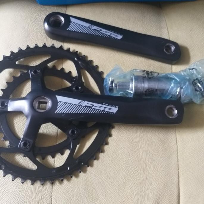 CRANKSET FSA TEMPO COMPACT, 50/34T ARM 170