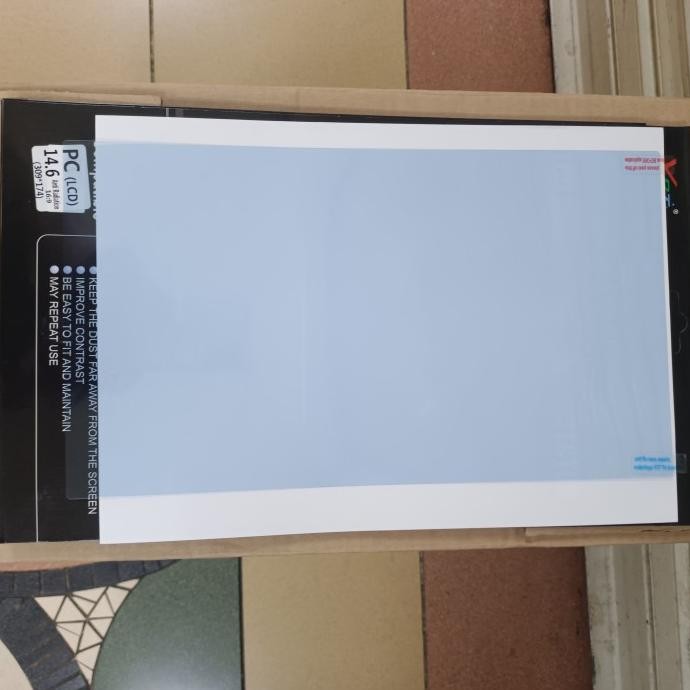 LCD Protector Laptop 14 Inch Anti Glare - Anti Radiasi Layar Laptop