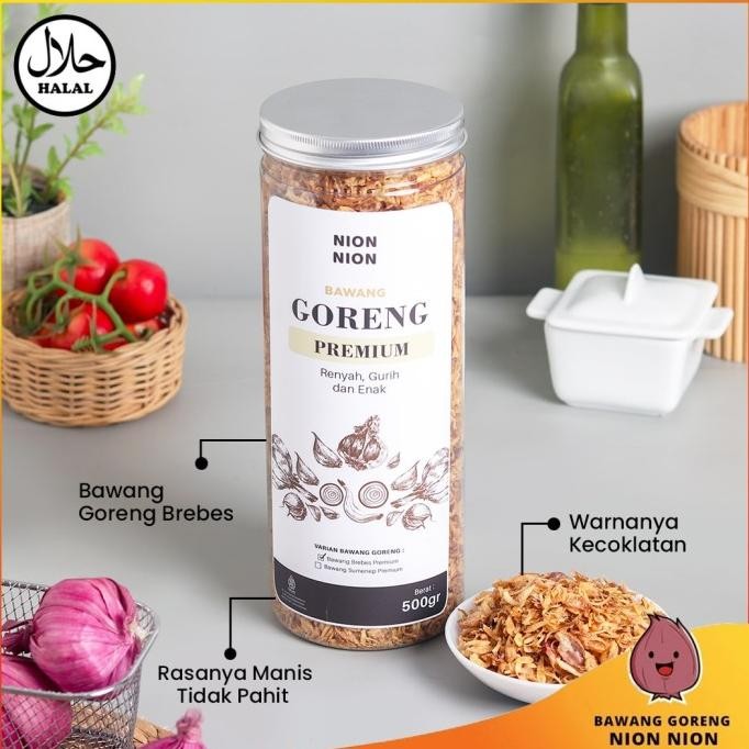 

Grosir Bawang Goreng Brebes Premium Asli Bawang Merah Goreng Brambang Goreng 500 Gram Bagor Bawang Goreng Brebes Sumenep Bawang Goreng Nion Nion