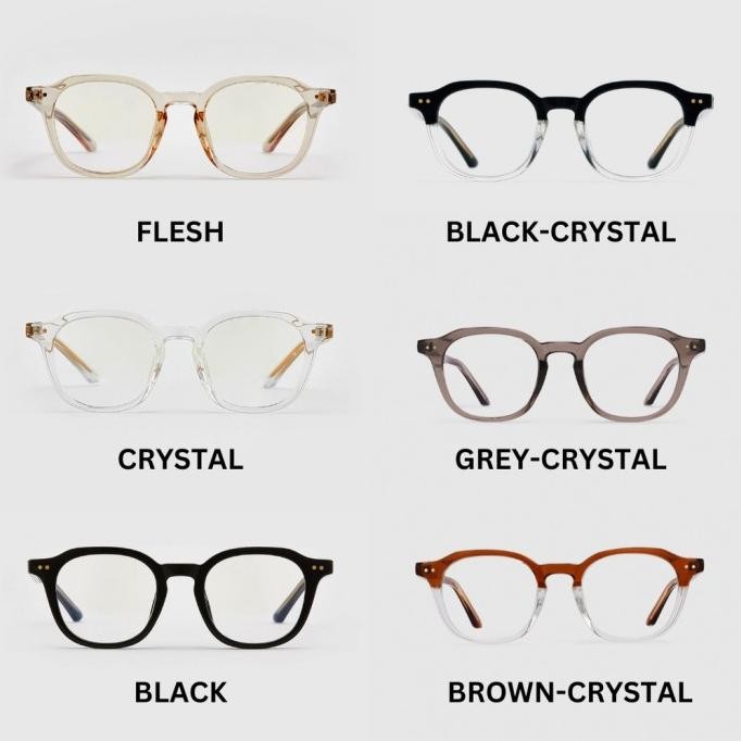 Sale [Ready Stock] Blue Elephant Andy Glasses Haechan'S Nct Pick