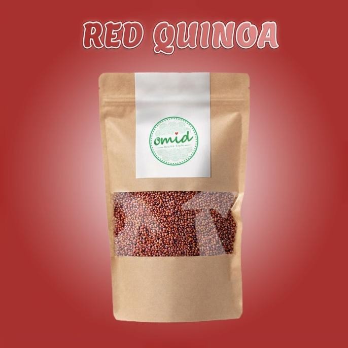 

Promo Organic Red Quinoa Seeds (Biji Quinoa Merah Organik) 1Kg