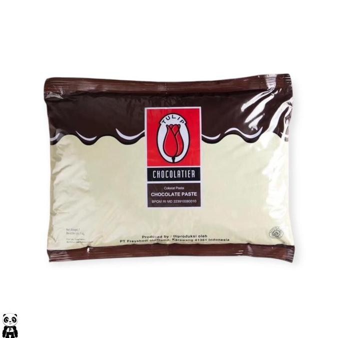 

Tulip Coklat Pasta 1Kg Selai Coklat Filling Dark Chocolate Filling Paste liquid