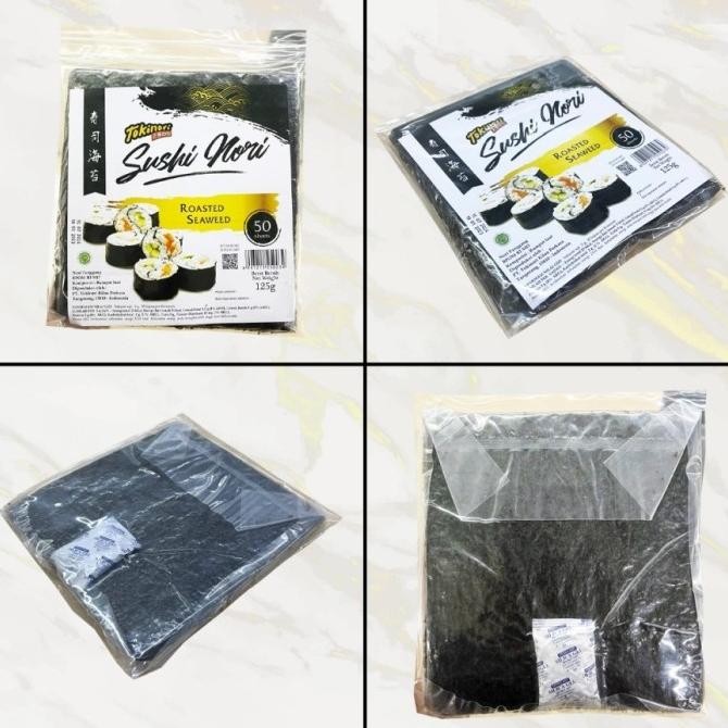 

Sale Tokinori Sushi Nori Roasted Seaweed 50 Sheet - Rumput Laut Gimbap