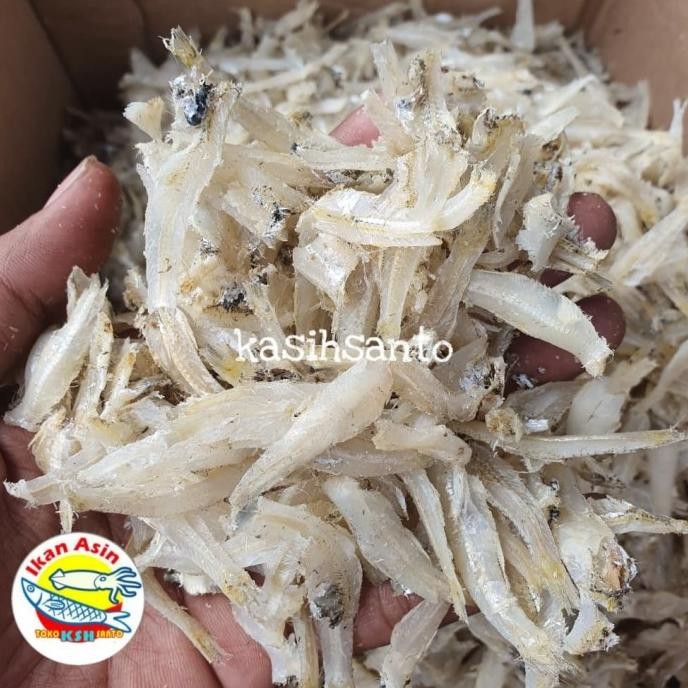 

Grosir Ikan Asin Teri Belah Gepeng,Daging-1Kg