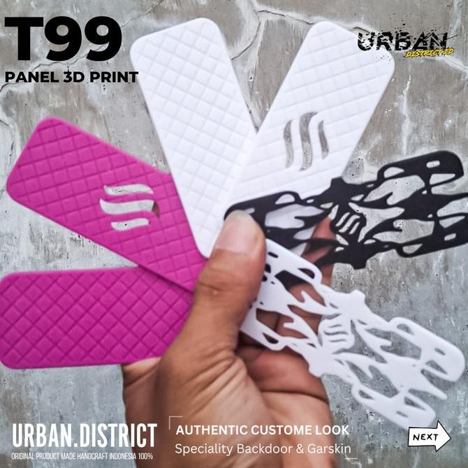 TERSEDIA URBAN Panel Backdoor 3D T99 TRML Design Motif by URBAN DISTRICT