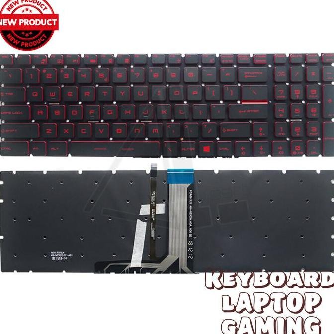 Keyboard Msi Ms-16J9 Msi Ms-16J5 Msi Ms-16J6 Msi Ms-16Jb Backlight Red New Ber New Stok