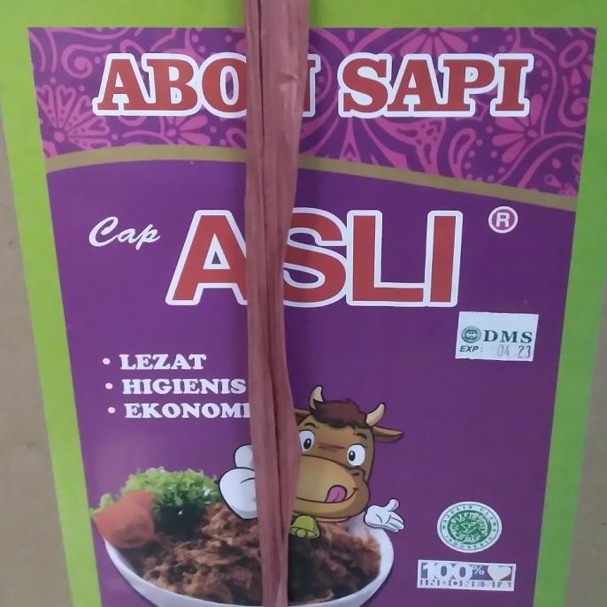 

Murah Abon Sapi Cap Asli