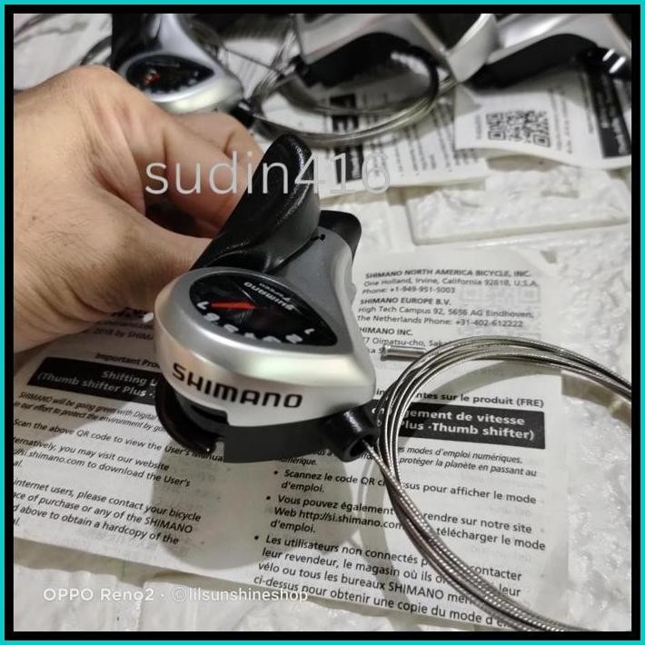 SHIFTER OPERAN GIGI SEPEDA JEMPOL SHIMANO 7 SPEED KANAN HIGH QULIATY NEW