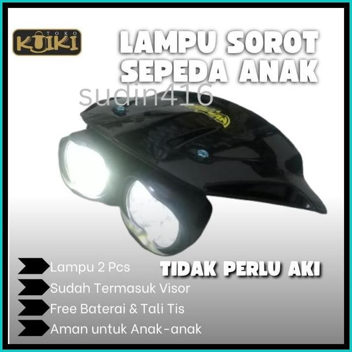 LAMPU SEPEDA ANAK | LAMPU SOROT SEPEDA| AKSESORIS SEPEDA