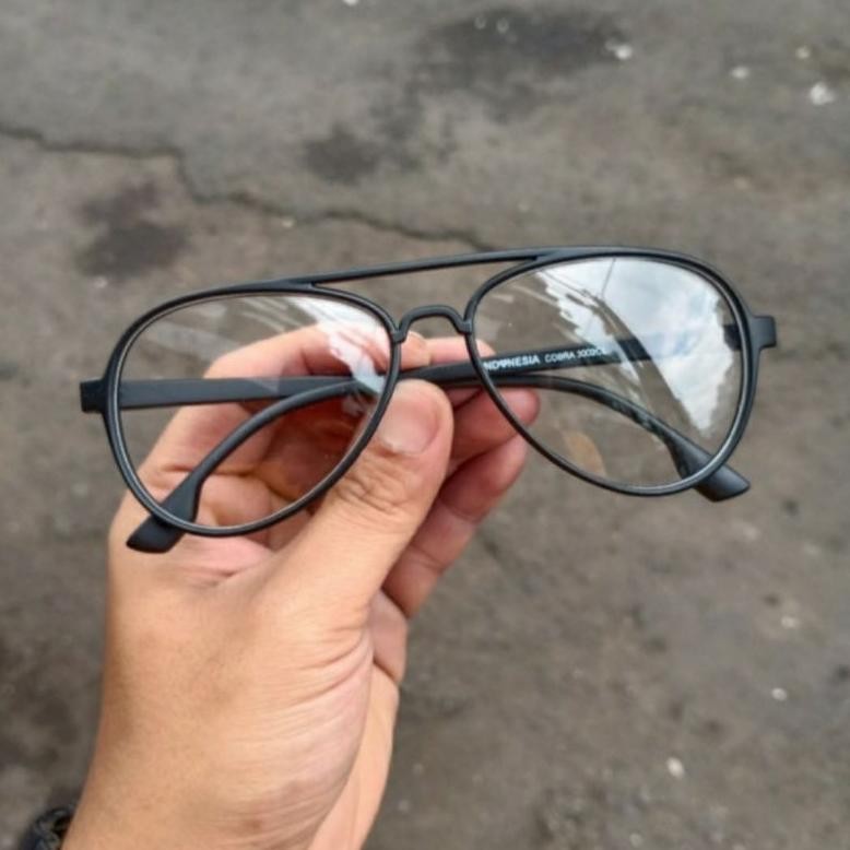 KACAMATA BLUECROMIC BLUERAY PHOTOCROMIC PROGRESIF AVIATOR TERMURAH