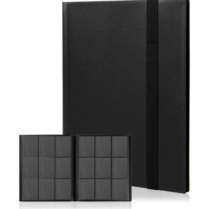 Koleksi Buku Photocard 360pcs 9 Slot Buku Koleksi Kartu A4 Album Foto Card Album Kartu Album Koleksi