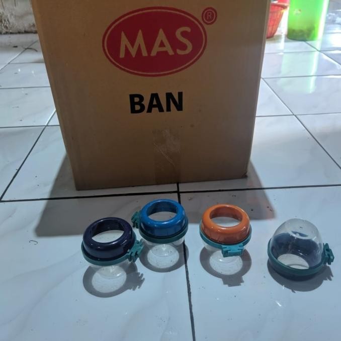 Cepuk Bulat Ban Kutut Perkutut Tempat Pakan Minum Burung 1Dus Isi 140 | BEST QUALITY
